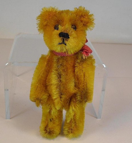 Schuco teddybär bär 9cm - 9cm, gelb