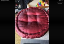 Kissen Sitzkissen Stuhlkissen Polster Bordeaux Rot