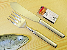 Fischtranchier-, Fischvorlege Besteck geschm. H. POTT 2733, 18/8 Edelst. *17102D