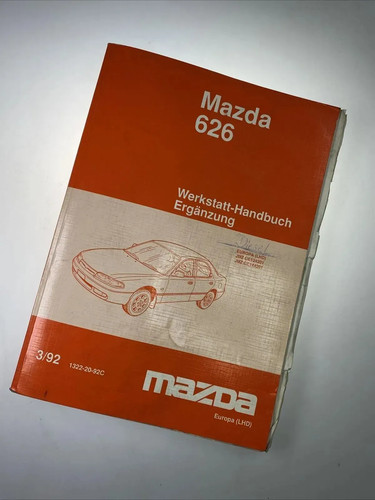 Werkstatthandbuch mazda 626 - werkstatthandbuch,