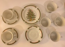 Weihnachtskaffeeservice