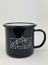Platzangst Emaille Becher
