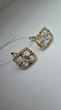 925 Silver Earrings Cubic