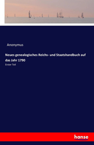 Neues genealogisches reichs - neues,