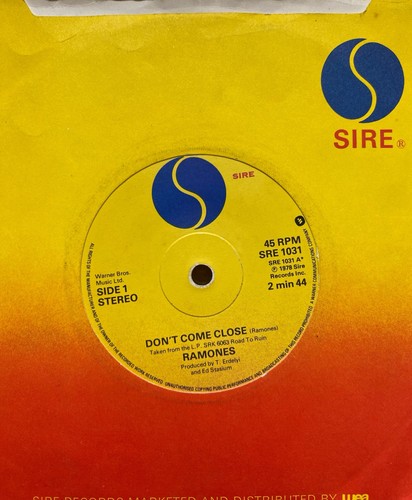Ramones don t come - ramones, 7”