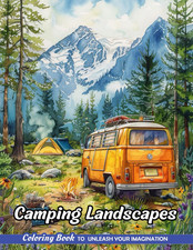 Camping Landscapes: Adult