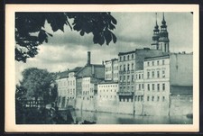 Ansichtskarte Opole, Domy nad