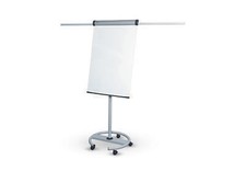 Flipchart MAULsolid Rundfuss Moderationstafel Magnettafel Whiteboard