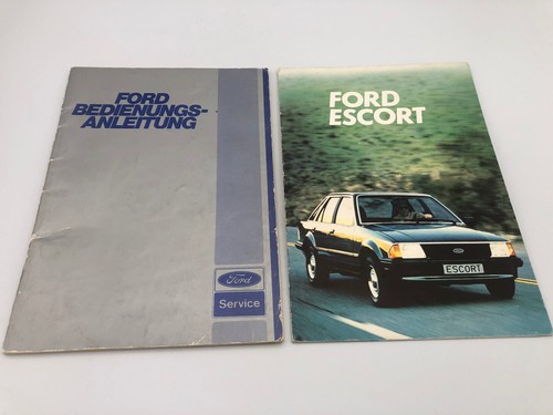 Ford escort betriebsanleitung - ford,