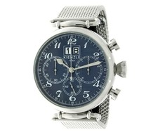 KIENZLE RETRO Herren-Armbanduhr Chronograph, 5 BAR, Edelstahlband