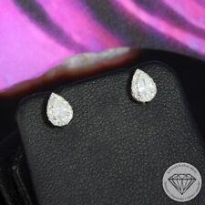Wert 1050 € Brillant Diamant Ohrringe in 900 Platin
