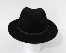 Herren Filz Hut Grösse 57 Schurwolle Crushable K977