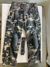 „John Doe“ Herren-Motorradhose Textil, Gr.36, Camouflage