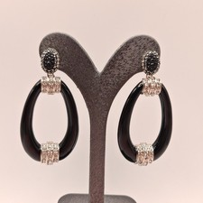 Swarovski ohrring creolen - ⭐,