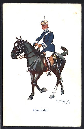 Künstler fritz - künstler-ak,