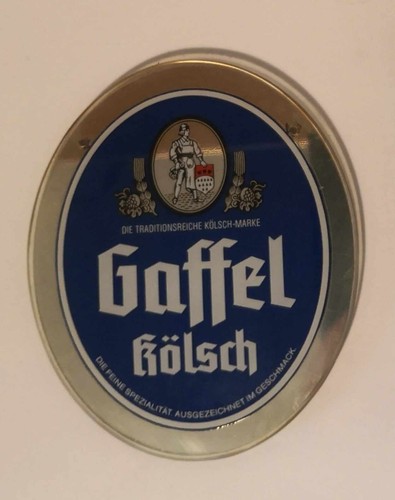 Gaffel kölsch zapfhahnschild - gaffel,