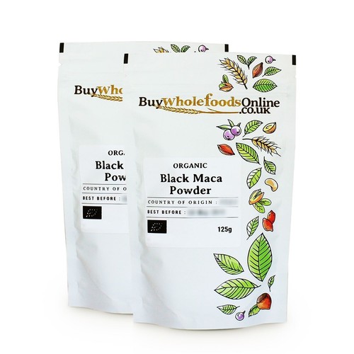 Bio schwarzes maca pulver - bio,