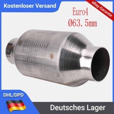200 Zellen Sport Katalysator Euro 4 Metall 110mm KAT Ø63.5 mm 4L 110mm Universal