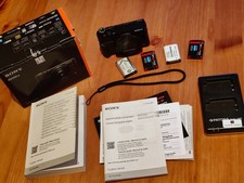 Sony RX100 VI Digitalkamera 20MP Zeiss 1" Edelkompakte 24-200mm