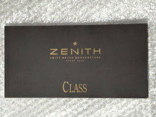 ZENITH Class Series El Primero und Elite Uhren- und Chronographen-Anleitungsbuch