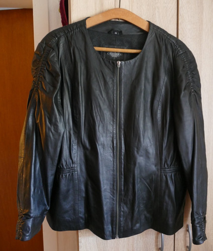 Echt leder jacke damen 48 - echt,