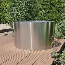 Edelstahl Beckenumrandung für 90 Liter Springbrunnen Becken Verkleidung DIY 2