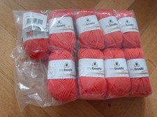 myboshi Original No 5 Farbe 531 Orange 9 Knäuel Wolle Bändchengarn Seelengarn