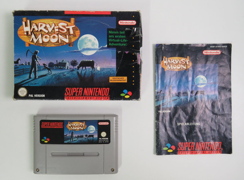 Harvest moon snes super - harvest,
