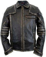 Herren Vintage Biker Motorrad