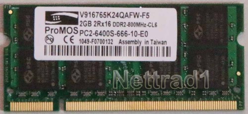 2gb ddr2 ram ibm - 2gb, r61i
