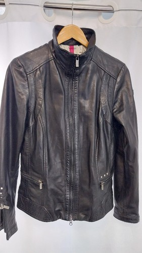 Lederjacke schwarz sehr - lederjacke, gr.40
