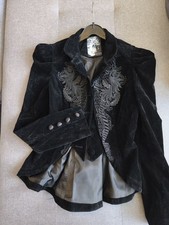 Blazer Samt Punk Rave Gothic