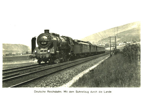 Deutsche reichsbahn mit - deutsche, "mit