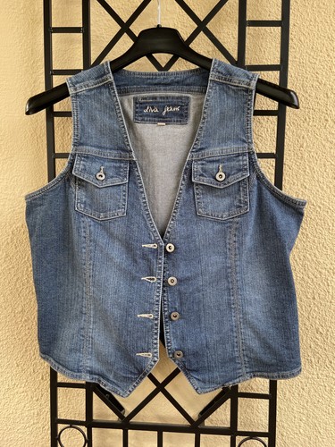 Jeans weste damen - jeans-weste, damen,