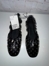 H&M Studded Ballet Pumps