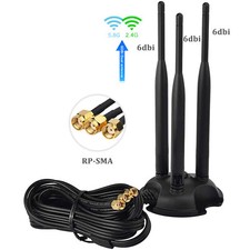 L13D WiFi Antenne 2.4G 5.8G 3x