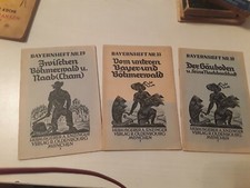  Bayernhefte 3 stück Vom