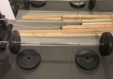 Langhantelstange Inkl. 40 Kilo