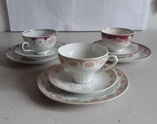 3 Sammeltassen Kaffegedecke