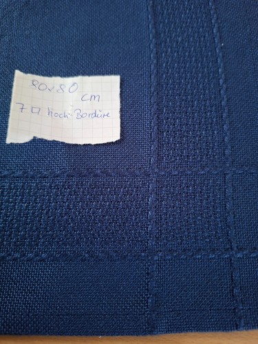 Decke dunkelblau x 80 - ca,