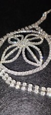 Strass Körperkette Schmuck