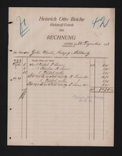 LEIPZIG, Rechnung 1912