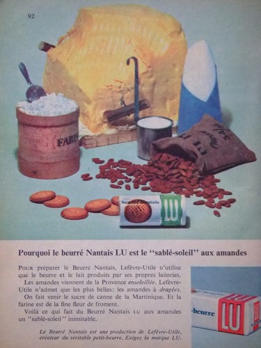 Werbung gelesen petit - gelesen, petit-beurre