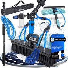 Teleskop Waschbürste 4,6m Photovoltaik Teleskopstiel Teleskopstange Fensterputz