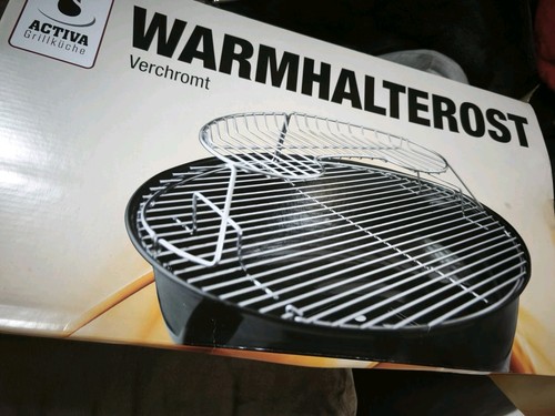 Warmhalterost für kugelgrill - warmhalterost,