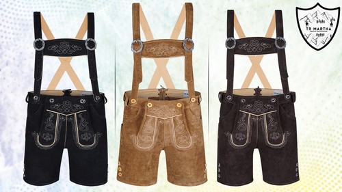 Herren trachten lederhose kurz - lederhose,