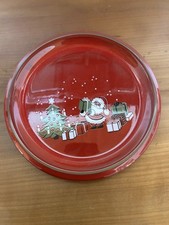 Roter Weihnachtsteller Pfalzkeramik Spülmaschinenfest W.Germany