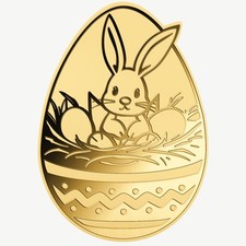  Easter Egg 999 Fine Gold