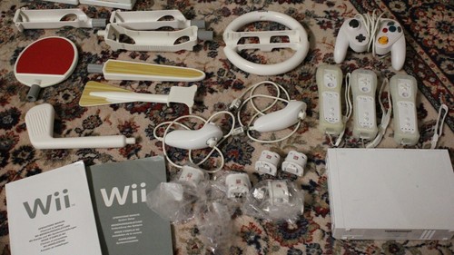 Nintendo wii konsole weiß - -,