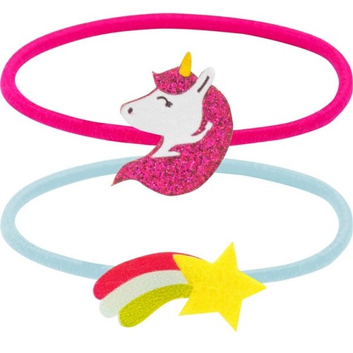 Haargummi set einhorn - haargummi,